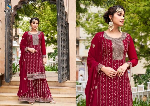 Sara Khwahish Heavy Designer Embroidery Suit Collection